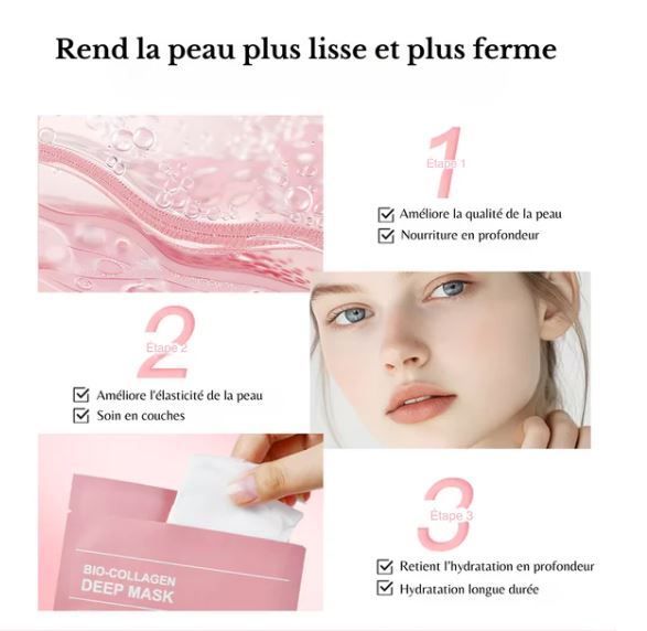 Masque réparateur visage bio | Hydrate et ravive le teint