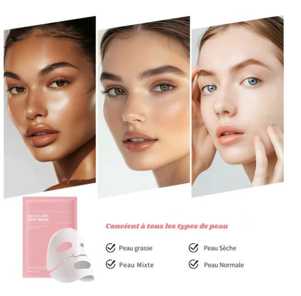 Masque réparateur visage bio | Hydrate et ravive le teint